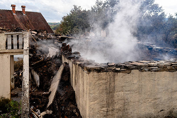 Professional Emergency Fire Cleanup technician working in New Richmond, OH